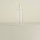 Vertical Lines Shatterproof Lidded Bottle