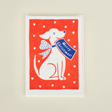 Christmas Dog Card