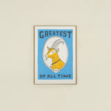 Greatest of All Time Letterpress Card