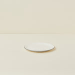 A Table Black Line Salad/Dessert Plate