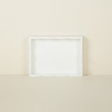 Medium White Lacquered Scallop Tray