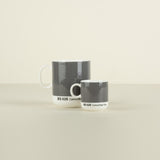 British Standard Espresso Cup, Camouflage Grey