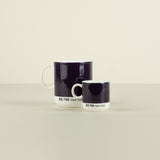 British Standard Espresso Cup, Dark Violet