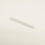 Set of 6 Solid Dinner Candles, Gull Grey