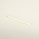 Set of 6 Solid Dinner Candles,  Pearl White
