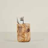 Olivewood Utensil Holder