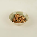 Plain Wash Ramekin Dark Green Round