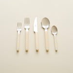 Bistrot 5-Piece Place Setting, Ivory
