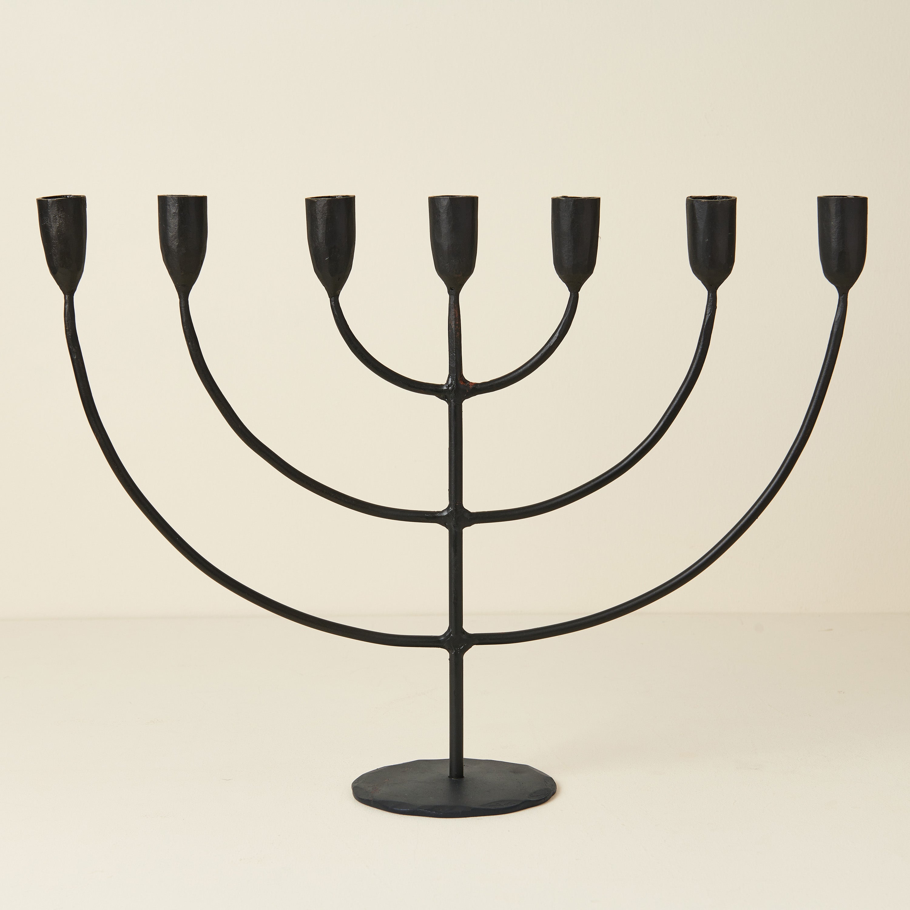 Black Iron Candelabra