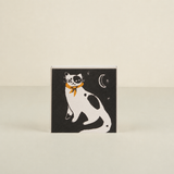 Black Spotted Kitten Letterpress Matches