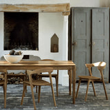 Bok Extendable Dining Table, Teak