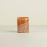 Medium Belgian Pillar Candle, Camel