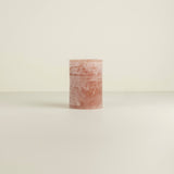 Large Belgian Pillar Candle, Nude