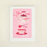 My Cuppa Tea Letterpress Card