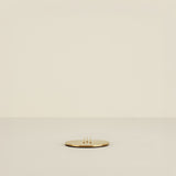 Candle Plate, Matte Gold