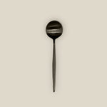 Cutipol Moon Matte Black Moka Spoon