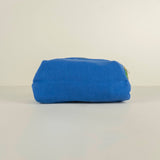 Designers Guild Brera Lino Toiletry Bag Large Lagoon