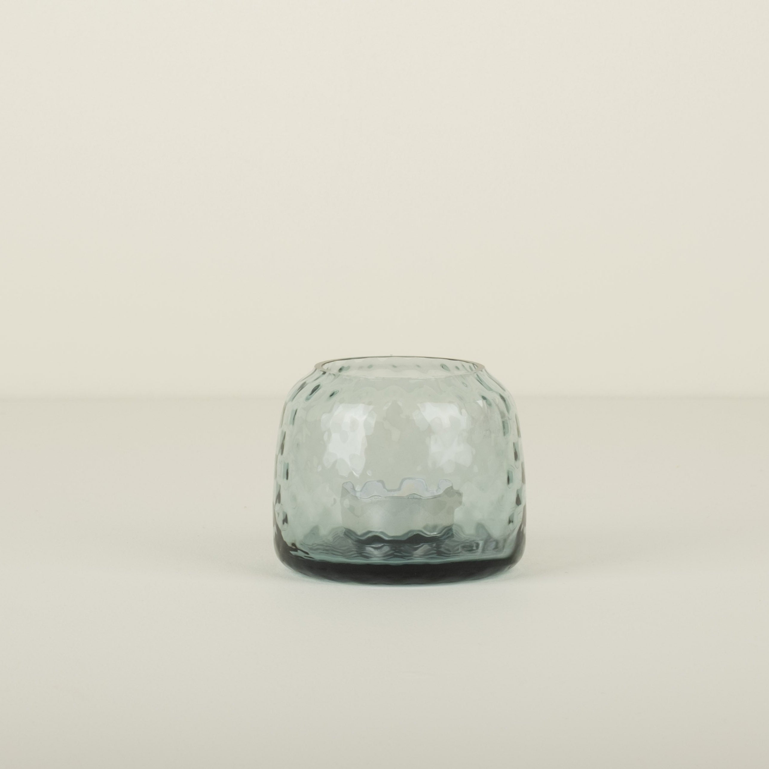 Dapple Tealight Holder, Water Blue