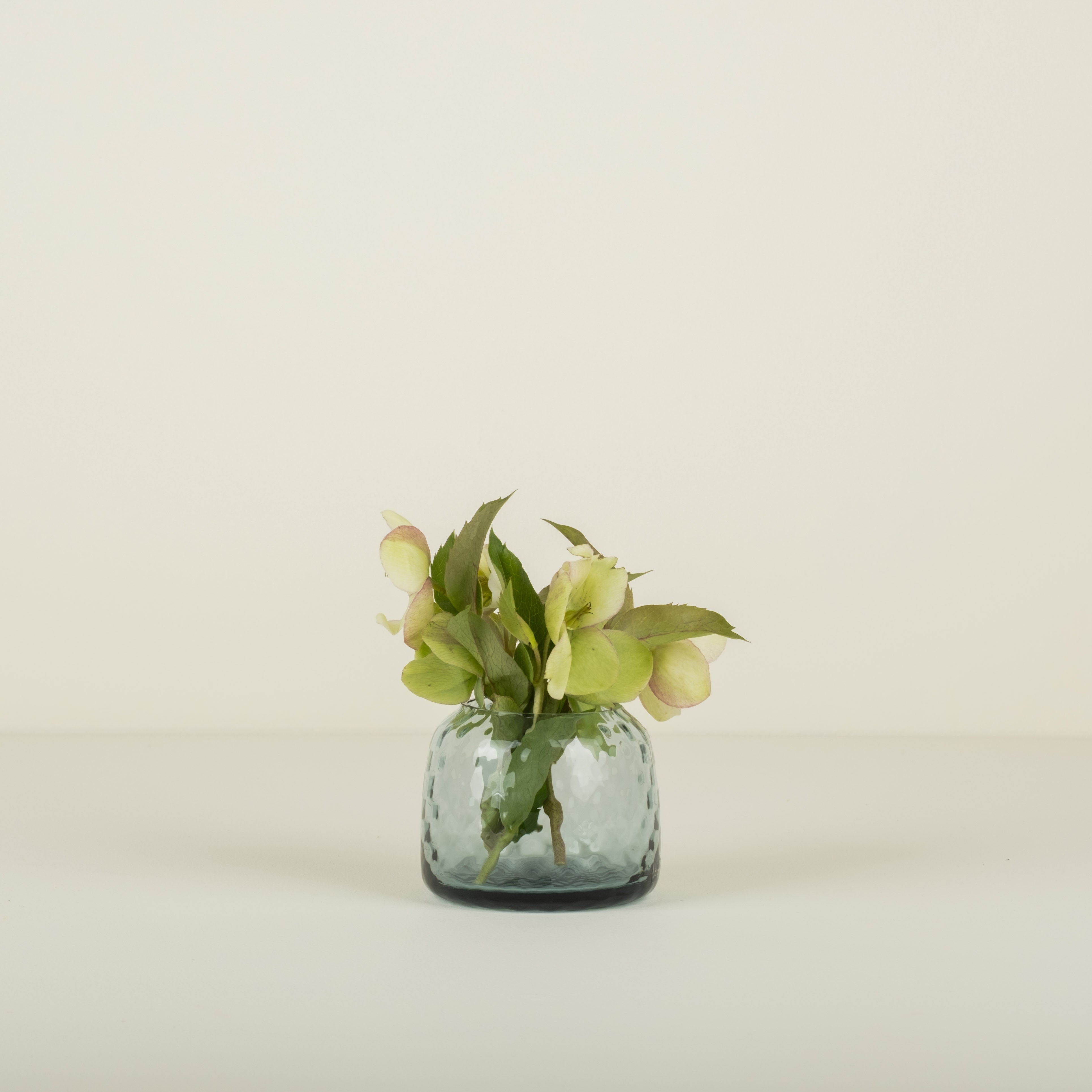 Dapple Tealight Holder, Water Blue