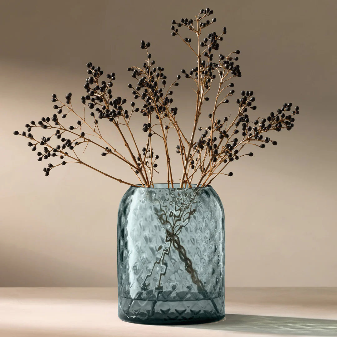 Dapple Vase, Water Blue