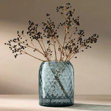Dapple Vase, Water Blue