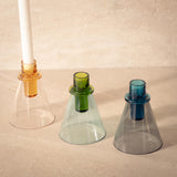 Glass Candlestick