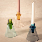 Glass Candlestick