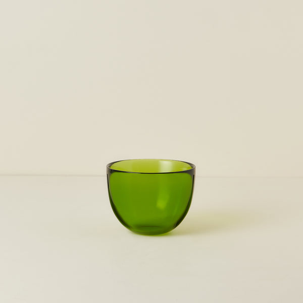 David Mellor Large Lime Green Glass Bowl - HOPSON GRACE