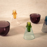 Glass Candlestick