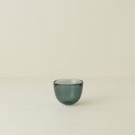 Small Smoke Grey Glass Bowl