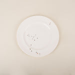 Dede Johnston Skier Round Cake Plate