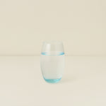 Large Curved Tumbler, Aqua