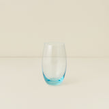 Large Curved Tumbler, Aqua