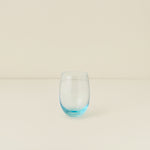 Small Curved Tumbler, Aquamarine