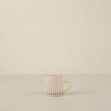 Espresso Cup, Pink Stripe
