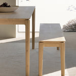 Bok Bench, Oak 73"