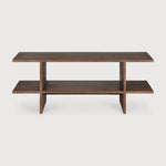 Kabuki Side Table, Varnished Teak