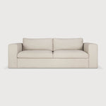 Mellow Sofa, Off White Eco Fabric, 2.5 Seater