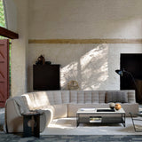 N701 Sofa Footstool, Eco Fabric, Graphite