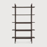 Pi Rack, Varnished Mahogany, Dark Brown
