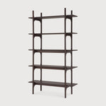 Pi Rack, Varnished Mahogany, Dark Brown