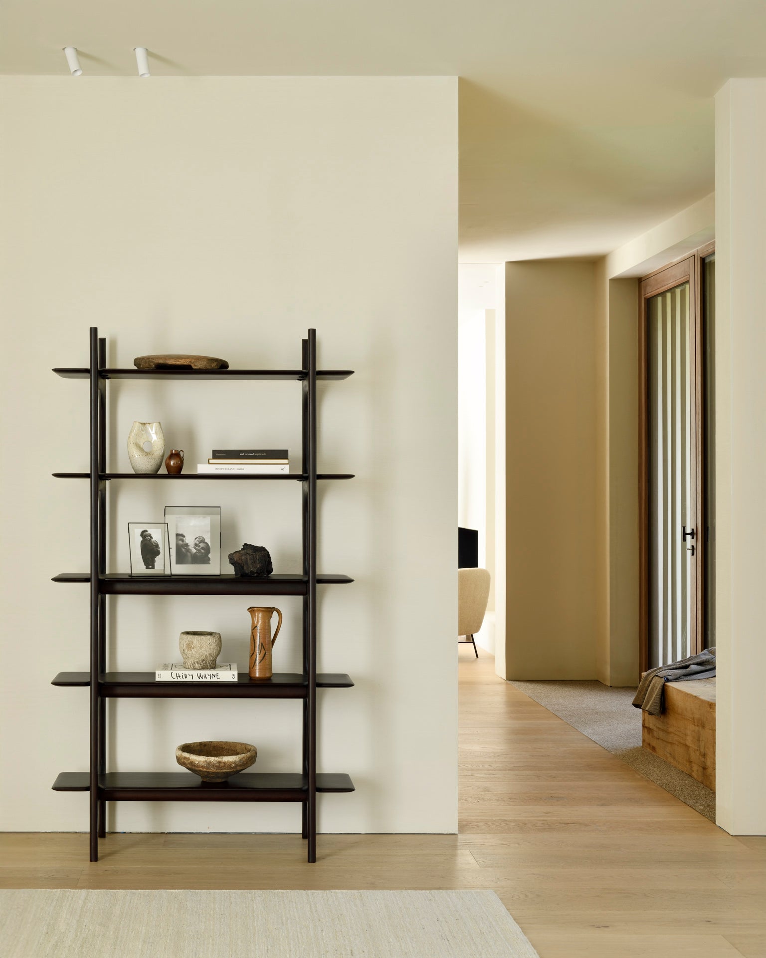 Pi Rack, Varnished Mahogany, Dark Brown