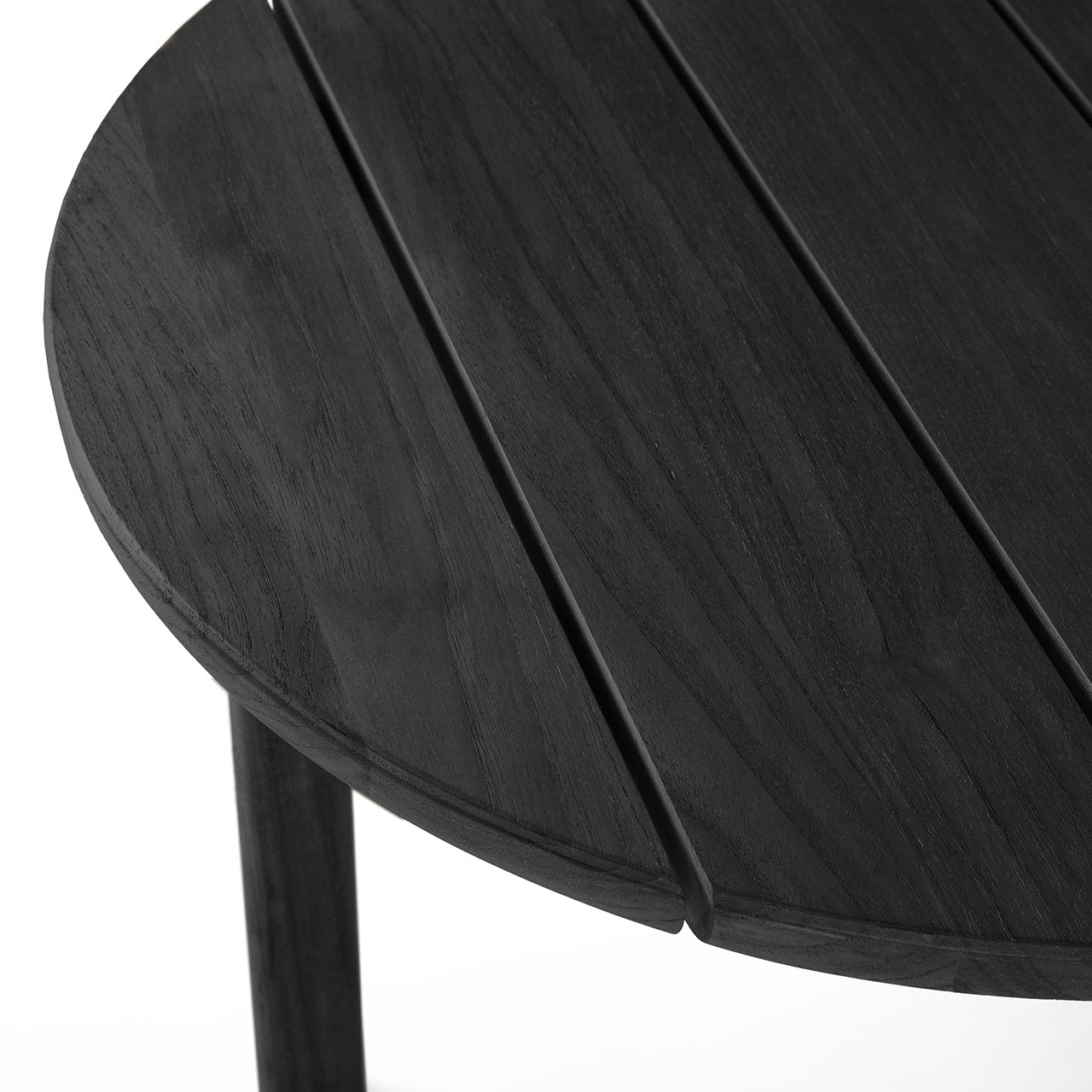 Quatro Outdoor Side Table, Black