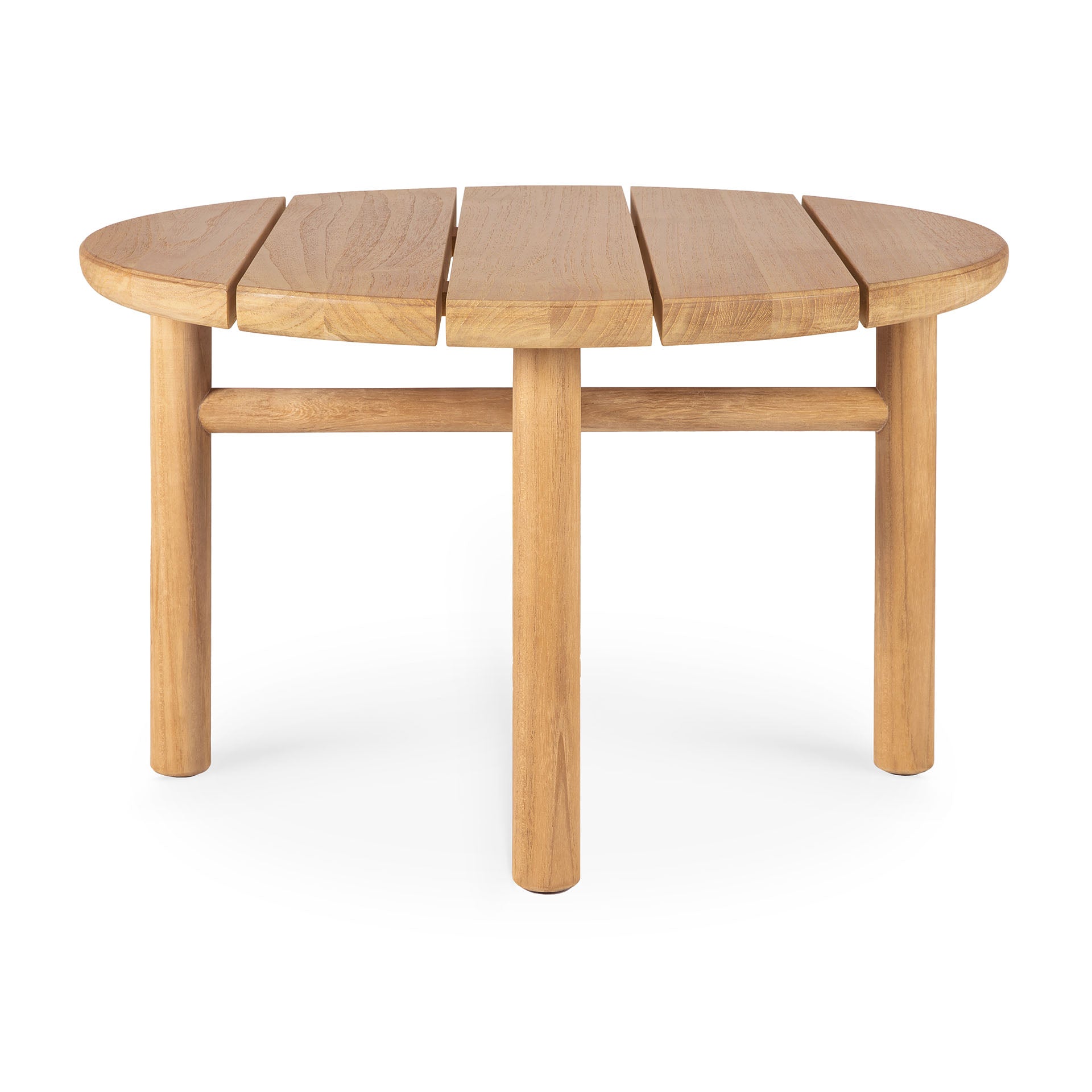 Quatro Outdoor Side Table, Teak