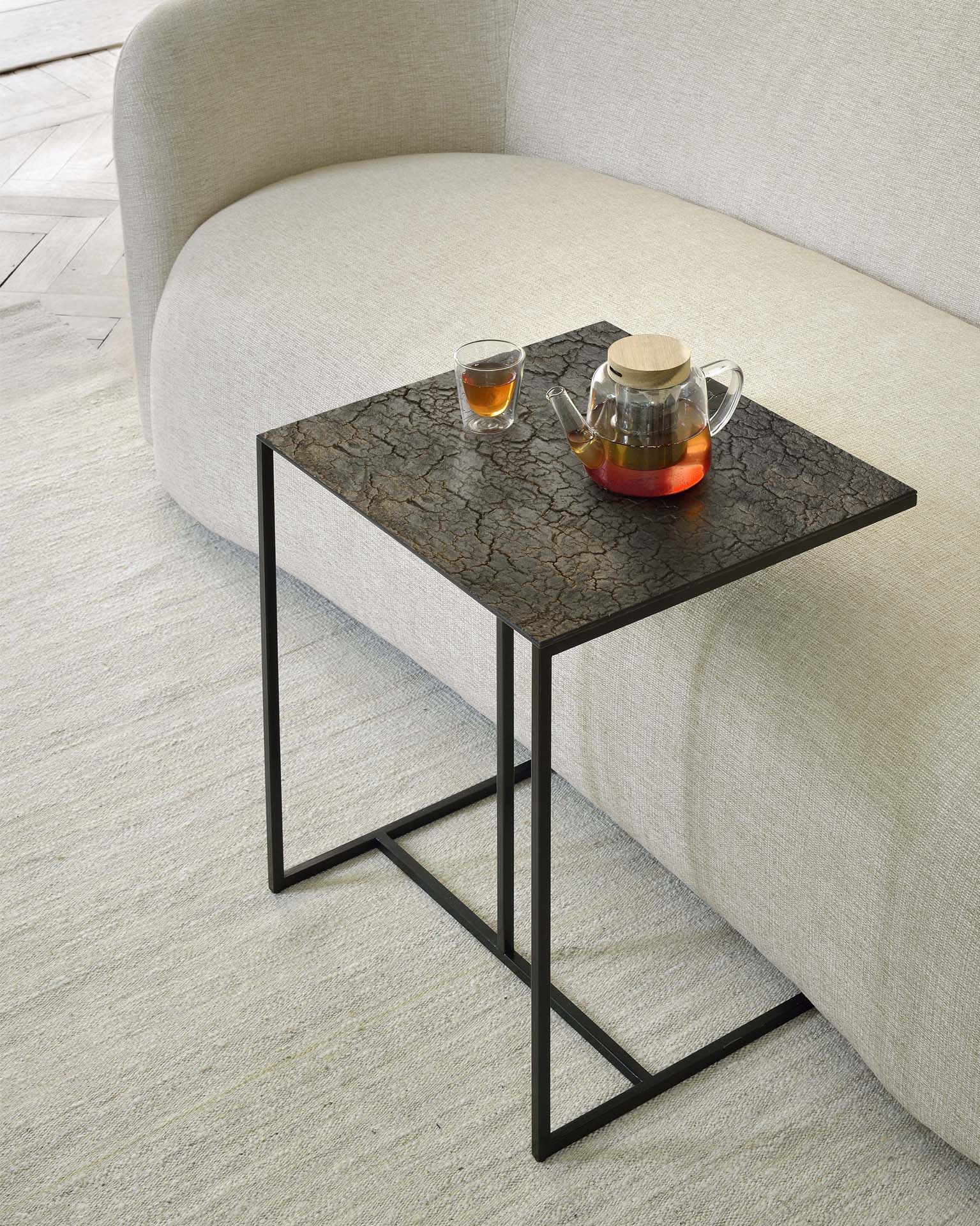 Triptic Side Table, Whisky