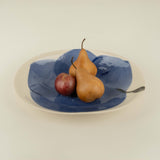 Poppy Oval Pebble Bowl, Blue
