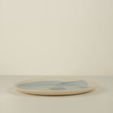 Poppy Flower Cake Plate, Duck Egg