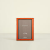 Silver Plate Enamel Frame, 5x7