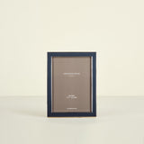 Silver Plate Enamel Frame, 5x7