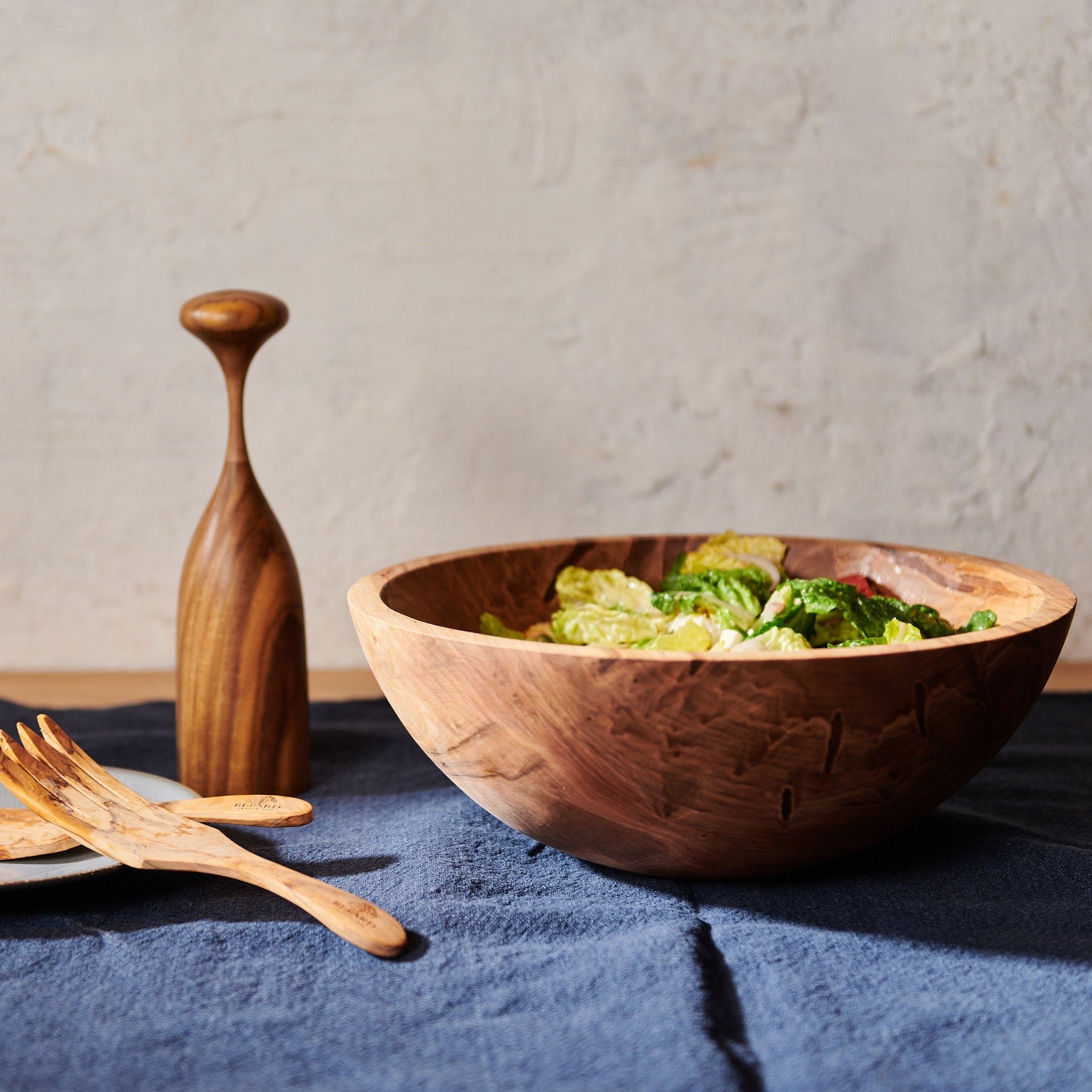 Farmhouse Maple Bowl 11"